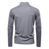 AIOPESON 2025 Men's Spring Lightweight Breathable UV Protection Sun Shirt for Outdoor Activities Male T Shirt