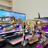 3145pcs Dinosaur Fossil Building Blocks T-Rex Skeleton Model Toys For Kids Birthday Gift Home Decor