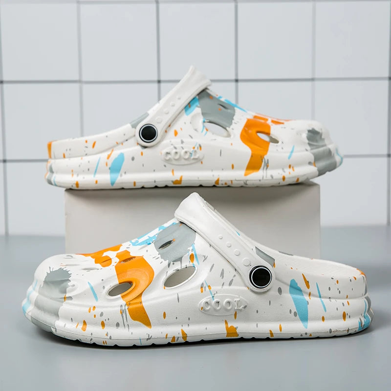 Clog Sandals — Lightweight EVA Beach Slippers for Men