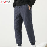 Men's Fleece-Lined Winter Joggers