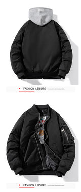 Hooded Bomber Pilot Jacket