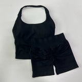 Seamless Halter Yoga & Fitness Set