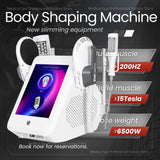 6500W EMS MYOslim Sculpt Machine 200HZ Sculpting Electromagnetic Shaping Slimming Muscle Stimulation Weight Loss  EMSzero