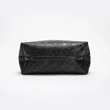 CH Fashion Brand Women's Handbag Large Capacity Casual Diagonal letter Silver Fox Is PU Leather Shoulder Bag