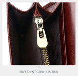 SCHLATUM Women Leather  Wallet Long Multifunction Business Card Holder Purse Brand Fashion Female Purse