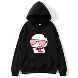 Bubu Dudu Couple Hoodies – Kawaii Cartoon Fleece Pullover
