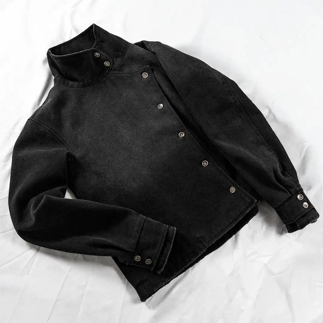 Y2K Gradient Fencing Jacket – Unisex Streetwear