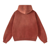 Men’s Oversized Tie-Dye Fleece Zip-Up Hoodie