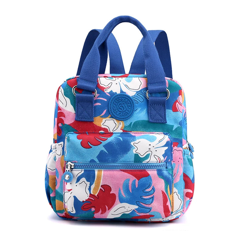 Fashion Women Small Travel Backpack Pretty Style Girls Shopping Backpack High Quality Durable Soft Fabric Daypack Backpack SAC
