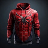 Funny 3D Spider Printed Men's Hoodies Autumn and Winter Casual Sweatshirts Fashion Comfortable y2k Clothes High Quality Pullover