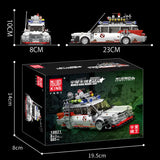 10021 Zombies Ghost Hunting Squad Assembling car toy building blocks