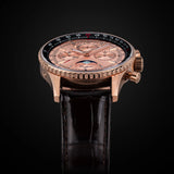 Sugess Watch Mens Moonphase Pilot Chronograph Mechanical Wristwatches Tianjin ST1908 Movement Swanneck Sapphire Crystal Luminous