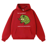 "No Problemo" Frog Meme Hoodie
