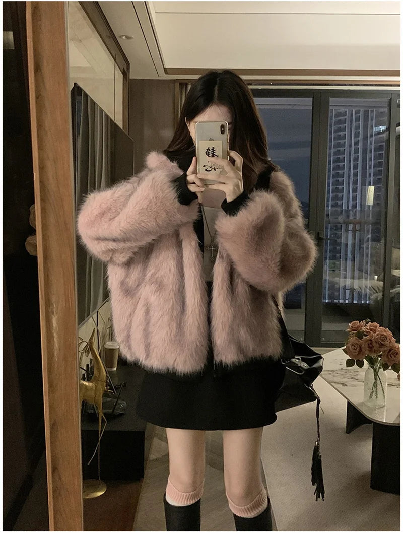Double-Sided Hooded Winter Parka
