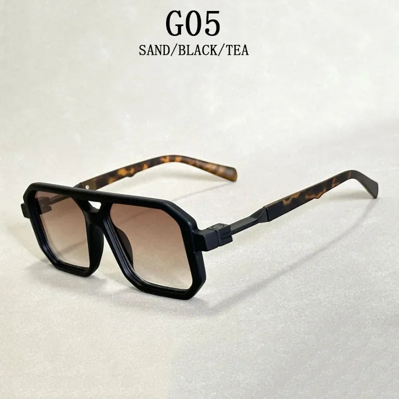 Vintage Oval Sunglasses – UV400 Sun Protection for Women