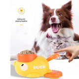Duck Interactive Pet Feeder & Puzzle Toy