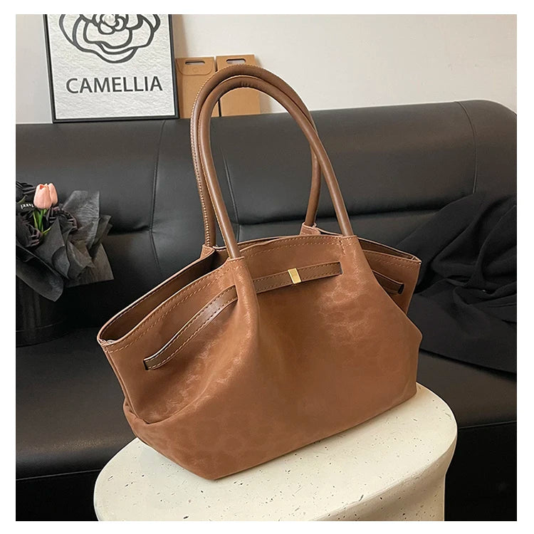 2025 Leopard Print Suede Women Tote Bag with Inner Pocket Underarm Bag Large Capacity Satchel Bag for Work Travel Purses Handbag