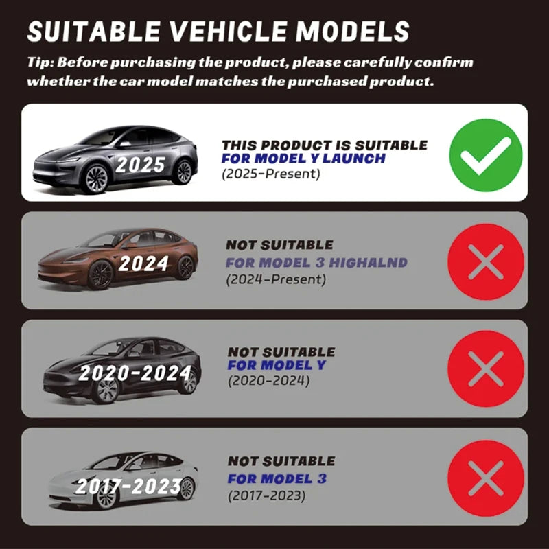 Tesla Model Y Juniper 2025 Premium Sun Shade Kit