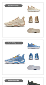 361 Degrees Team Joker Men Basketball Shoes Combat Rebound Anti-slip Wear-resistant CQT-QU!K Stable High-top Sneakers 572511105