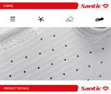 Santic Carbon Fiber Cycling Shoes Outdoor Wear Resistant Road Riding Sneakers Unisex Men Women Adjustable Pro Racing Bicyle Shoe
