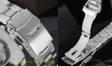 JARAGAR 569 Retro Square Dial Unique Men's Automatic Mechanical Watch Calendar Week Steel Strap Casual Men's Clock Reloj Hombre