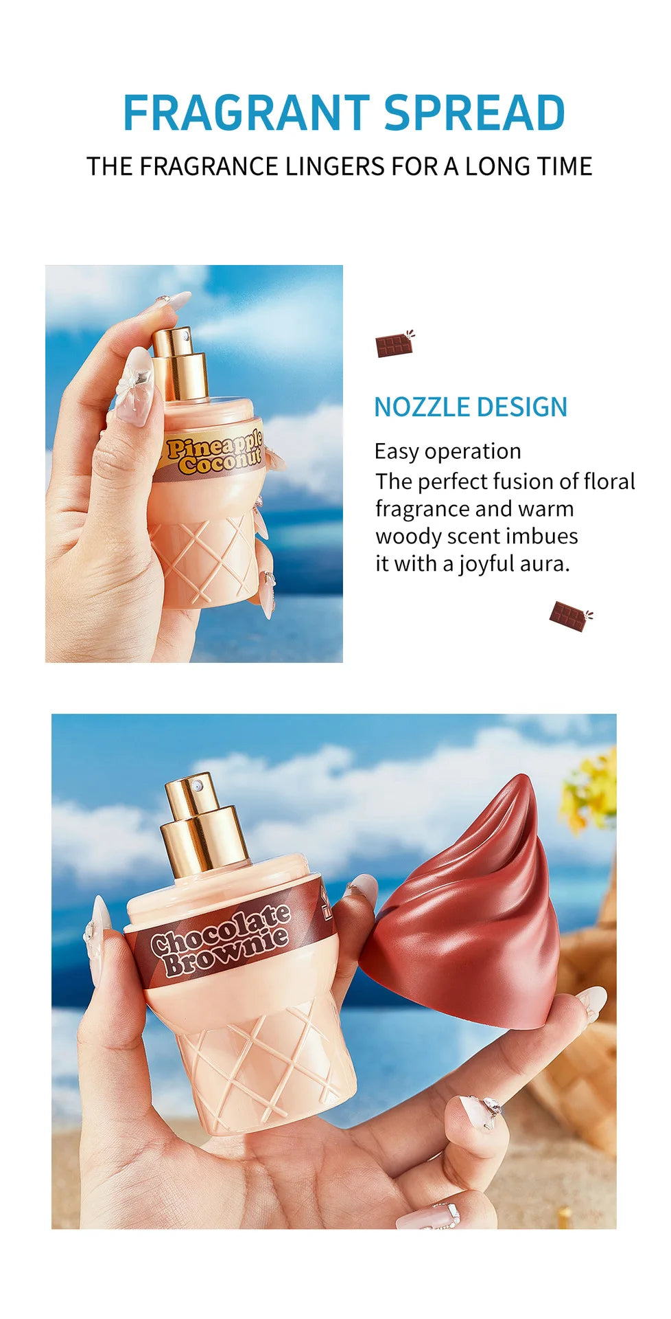 Gourmand Bliss Eau de Toilette – Sweet & Fruity Scents