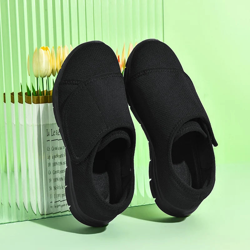 Wide-Fit Orthopedic Comfort Flats for Women