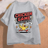 Chicken Game Graphic Tee – Funny Unisex T-Shirt