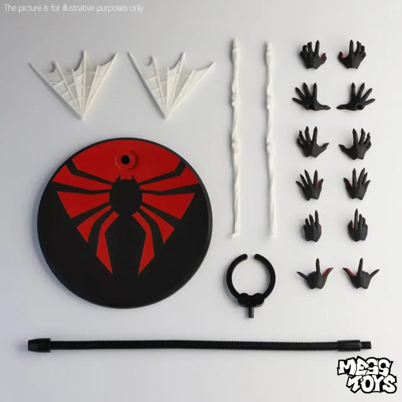 In Stock Mess Toys Superior Spider-Man Anime Action Figure - Doctor Octopus Peter Parker Model Gifts Toys