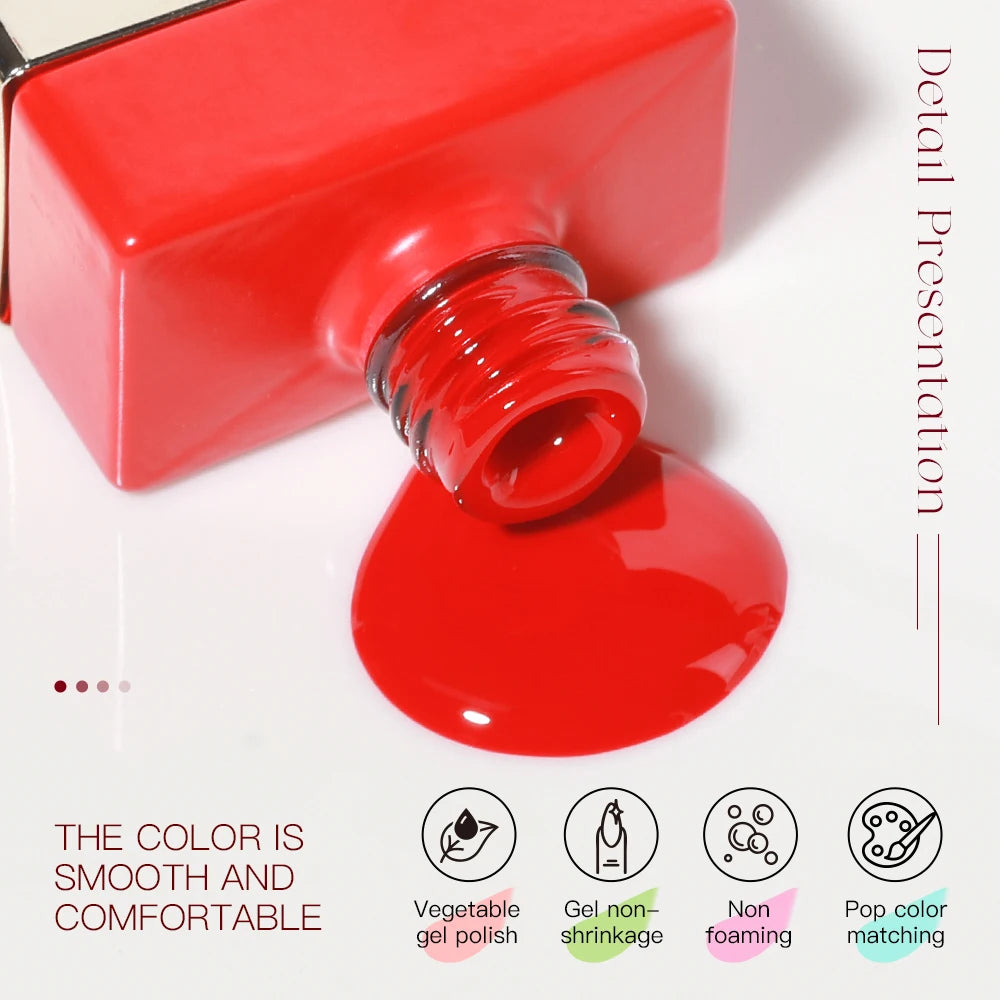 30-Piece Gel Nail Polish Set | Valentine's Romance Collection