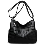 Fashion Women's Brand Trendy Shoulder Bag Leather Crossbody Bag High Quality Women Tote Bags 2024 Large Capacity Female Handbags