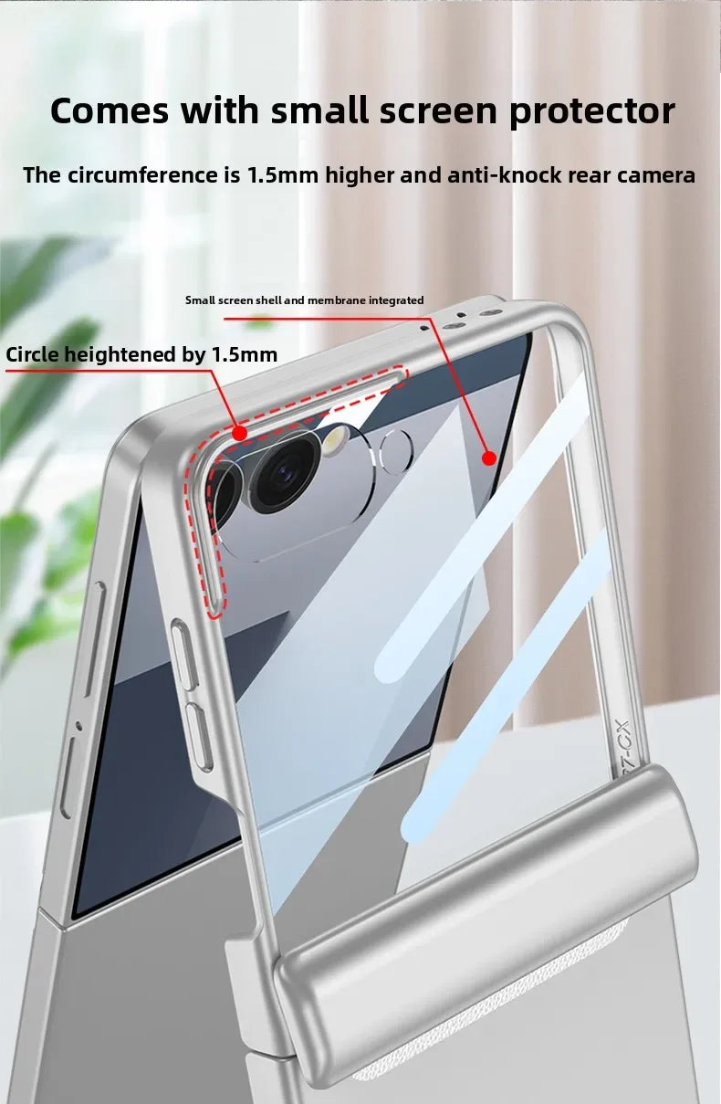Samsung Galaxy Z Flip Magnetic Case with Hinge Protection