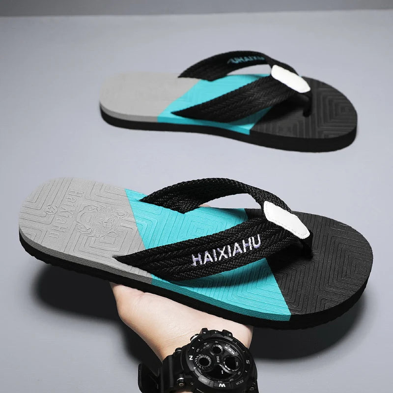Men's EVA Flip Flops — Lightweight Non-Slip Beach & Indoor Slides