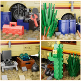Technical Breaking Bad RV Adventure Camper Bus Car Model Building Blocks Fit Car Vehicle Assemble Bricks Toys For Avid Fans
