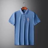 Men's Embroidered Polo Shirt – Casual Summer Style