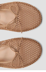 Mesh Summer Ballet Flats Shoes Women Buckle Strap Breathable 2025 New Flats Shoes Ladies Black Mary Janes Footwear Loafers