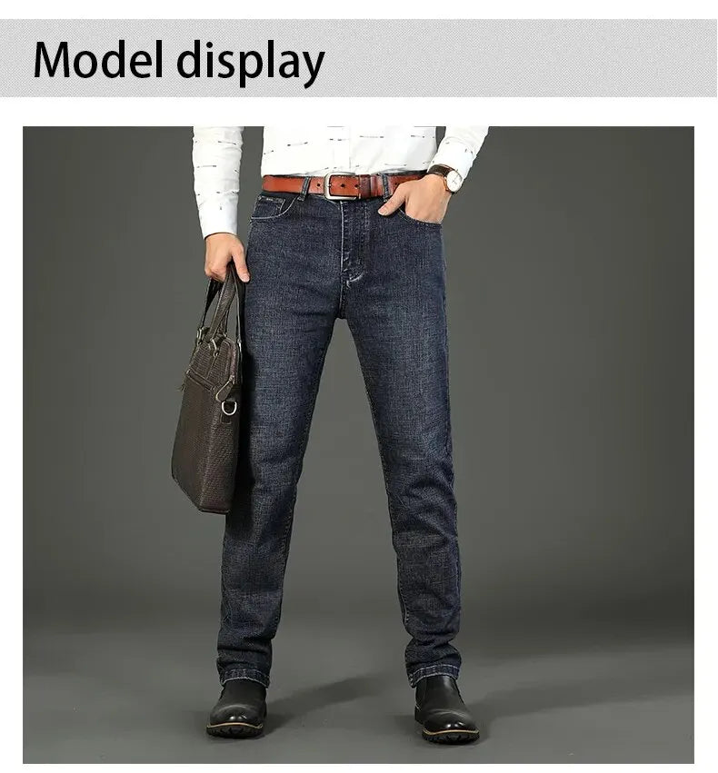 Men's Straight Leg Stretch Jeans