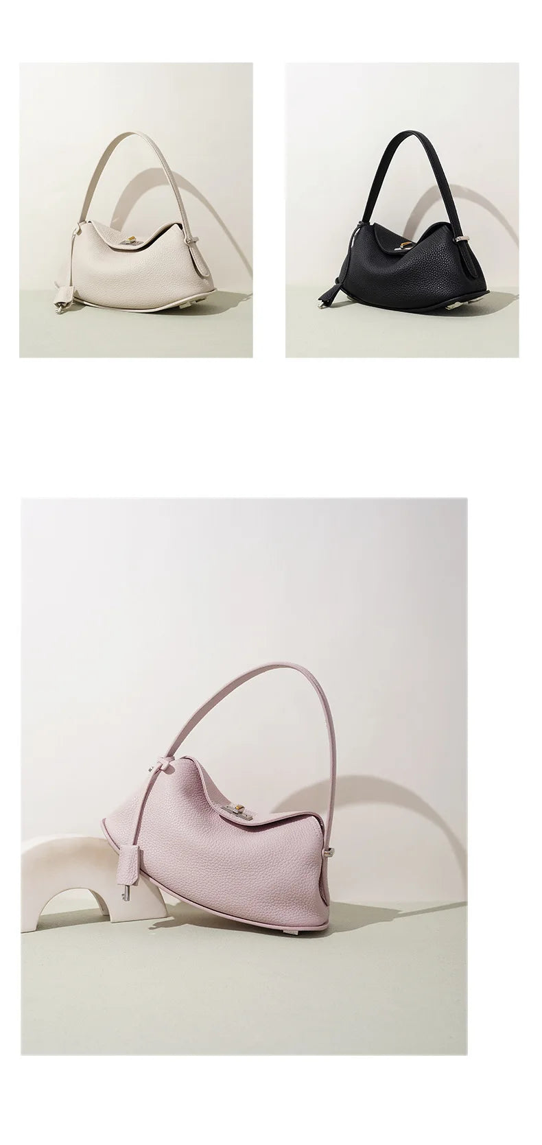 MOTINGSOME Spring Satchel Bag Luxury Designer Woman Genuine Leather Saddle Purse Shoulder Handbag 2026 New in Mini Tote