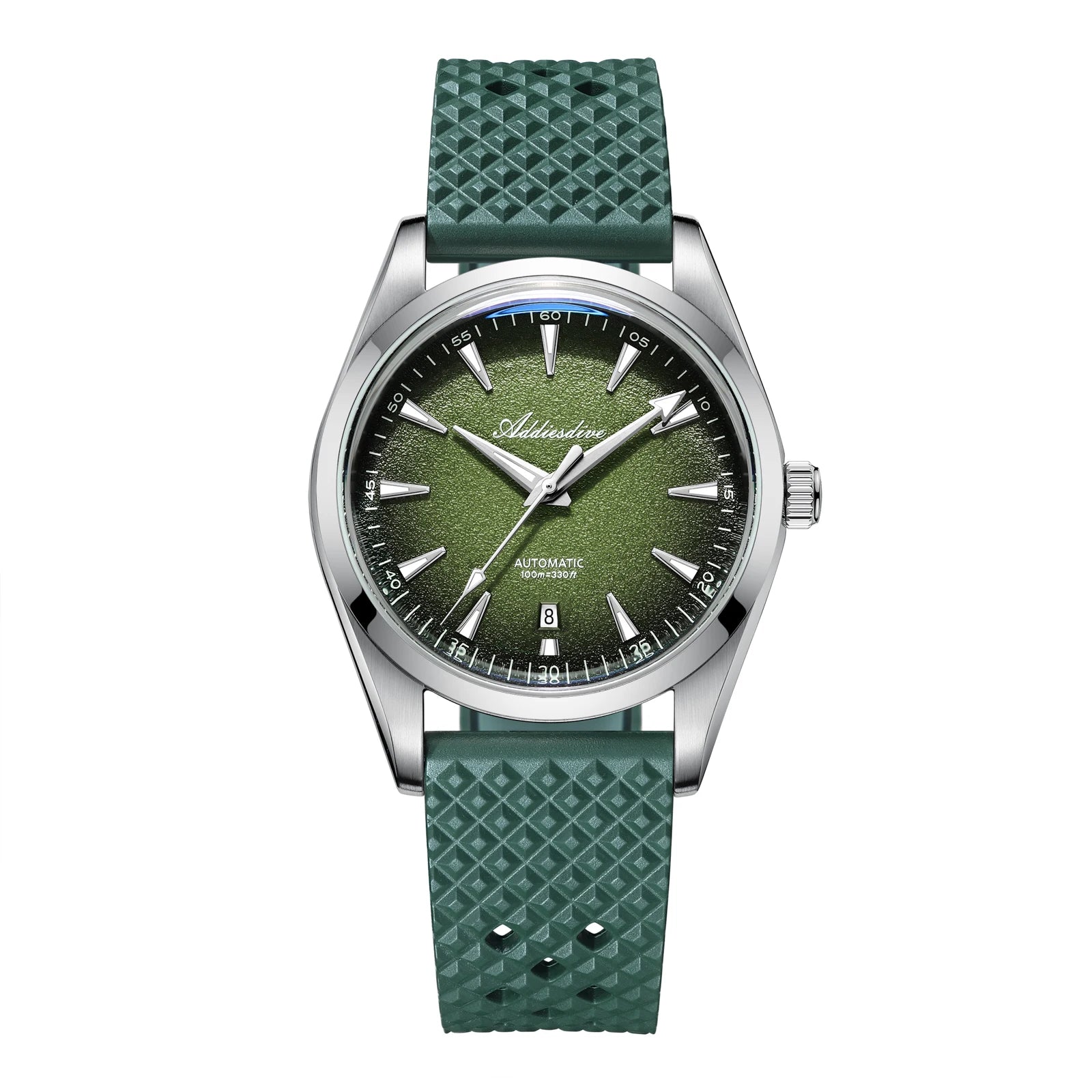 ADDIESDIVE Japan 8215 Men's Watch Bubble Mirror Glass Dress Automatic Mechanical Watch Super Luminous Luxury New Watches For Men