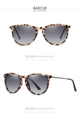 BARCUR Classic Polarized Sunglasses For Both Men Women Essential For Outdoor Driving Business Leisure Sunglasses