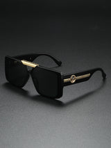 Classic Retro Square Frame Sunglasses for Men