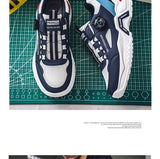 Men's Rotating Buckle Casual Sports Sneakers
