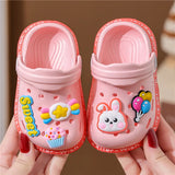 Cartoon Kids’ Summer Garden Clogs