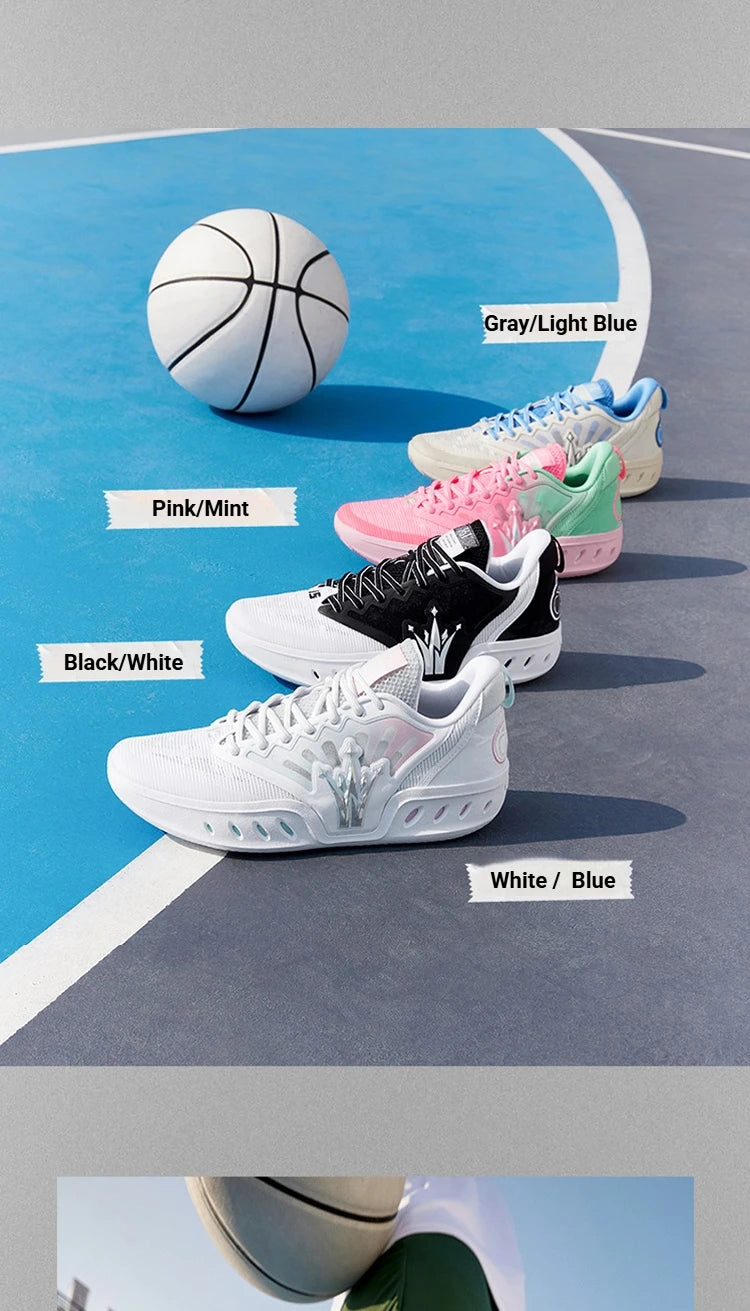 361 Degrees Joker SHUFFLE 2 Men's Basketball Shoes New Breathable Lightweight Wear-resistant Flexible Male Sneakers 572621101