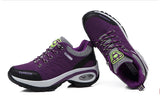 SALUDAS women casual sneakers Non-slip thick-soled height-enhancing casual running shoes light walking sheos