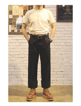 Red Tornado Black Selvedge Denim Relaxed Fit Jeans – 14.5oz