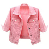 Women's Premium Cotton Denim Jacket