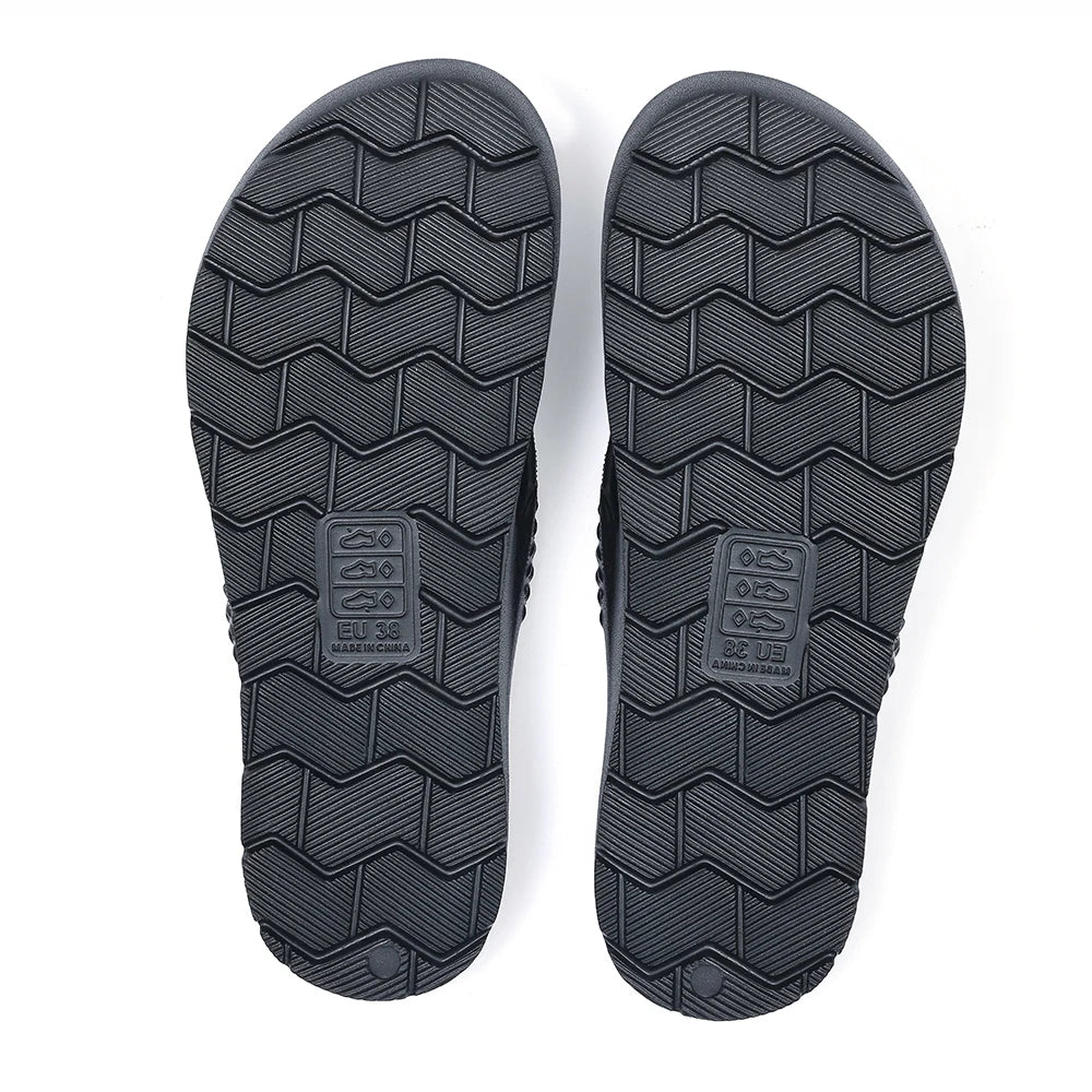 Crestar Women's Orthopedic Flip Flops Summer New EVA Sandals For Plantar Fasciitis Relief Comfort Unisex Non-slip Beach Slippers