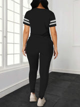 Women's Summer Casual  Set Fashionable Comfortable Ensemble Ladies Clothing Outfit