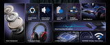 MCHOSE V9 Pro Gaming Wireless  Headset Surround Sound Headphones Noise Canceling Mic Low Latency Lightweight for PS5 PC SWITCH